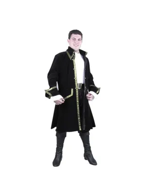 Adult Leather Pirate Captain Costume