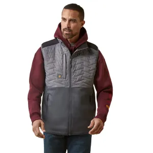 Ariat Men's Rebar Cloud 9 Insulated Vest, Rebar Grey