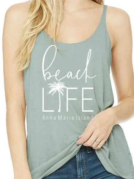 Beach Life Tank Seafoam