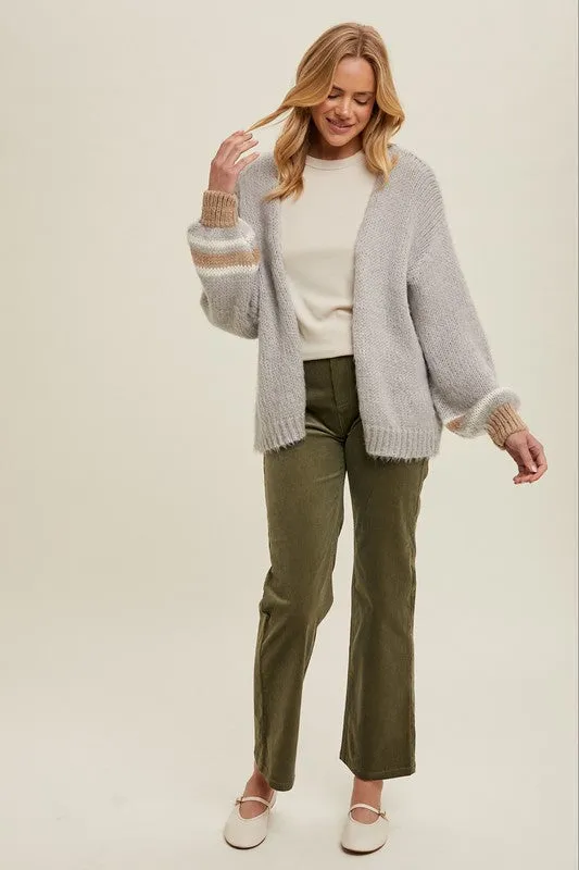 Boone Open Front Cardigan