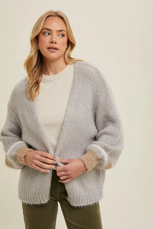 Boone Open Front Cardigan