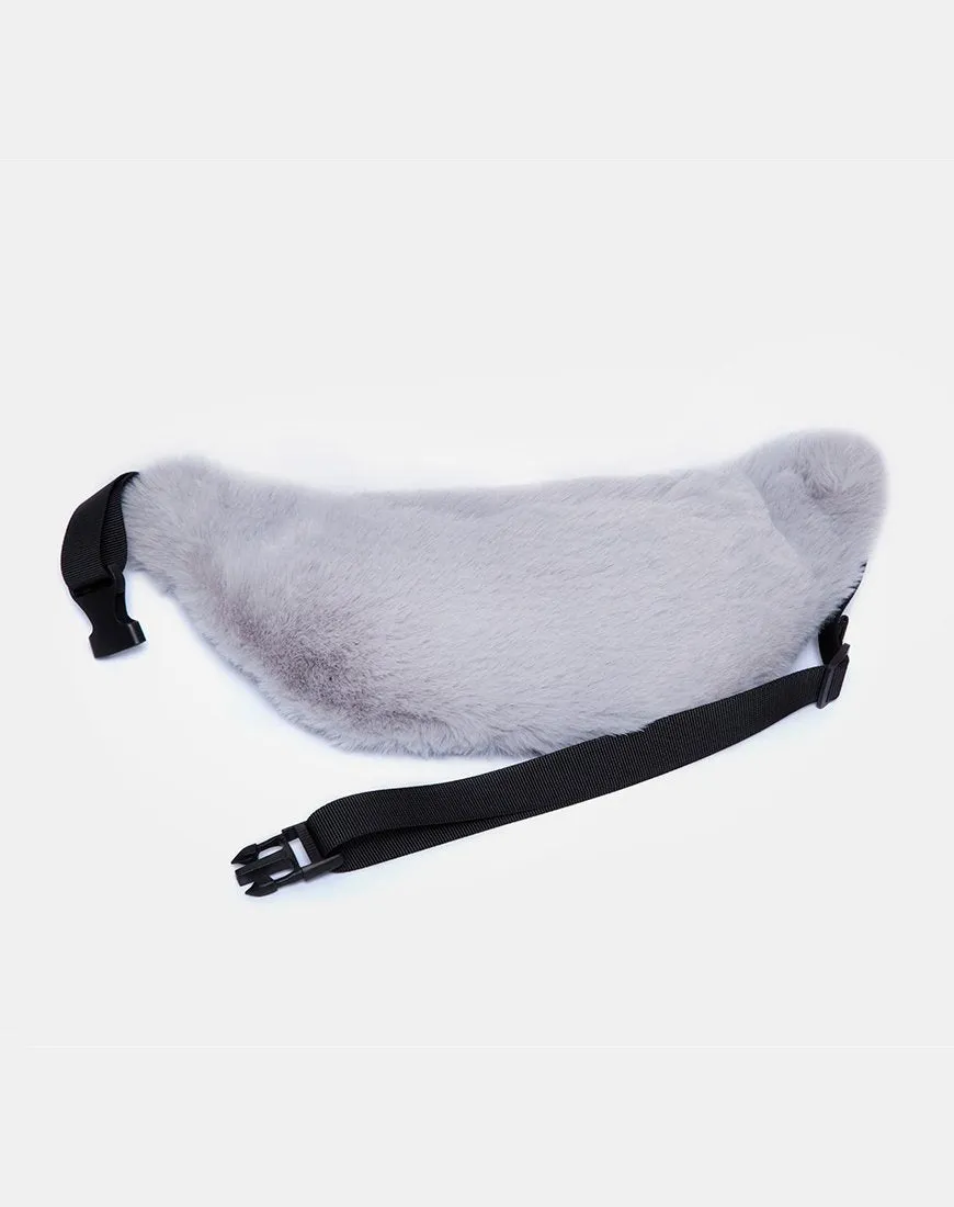 Bumbag in Fur Grey