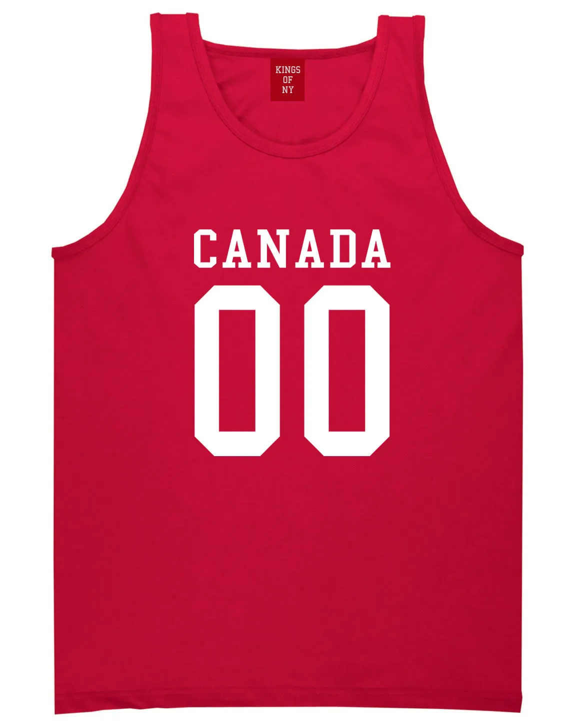 Canada Team 00 Jersey Tank Top