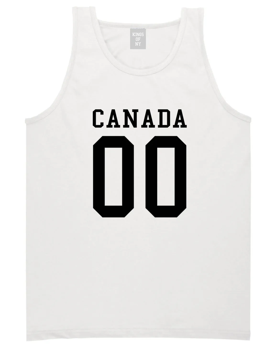 Canada Team 00 Jersey Tank Top