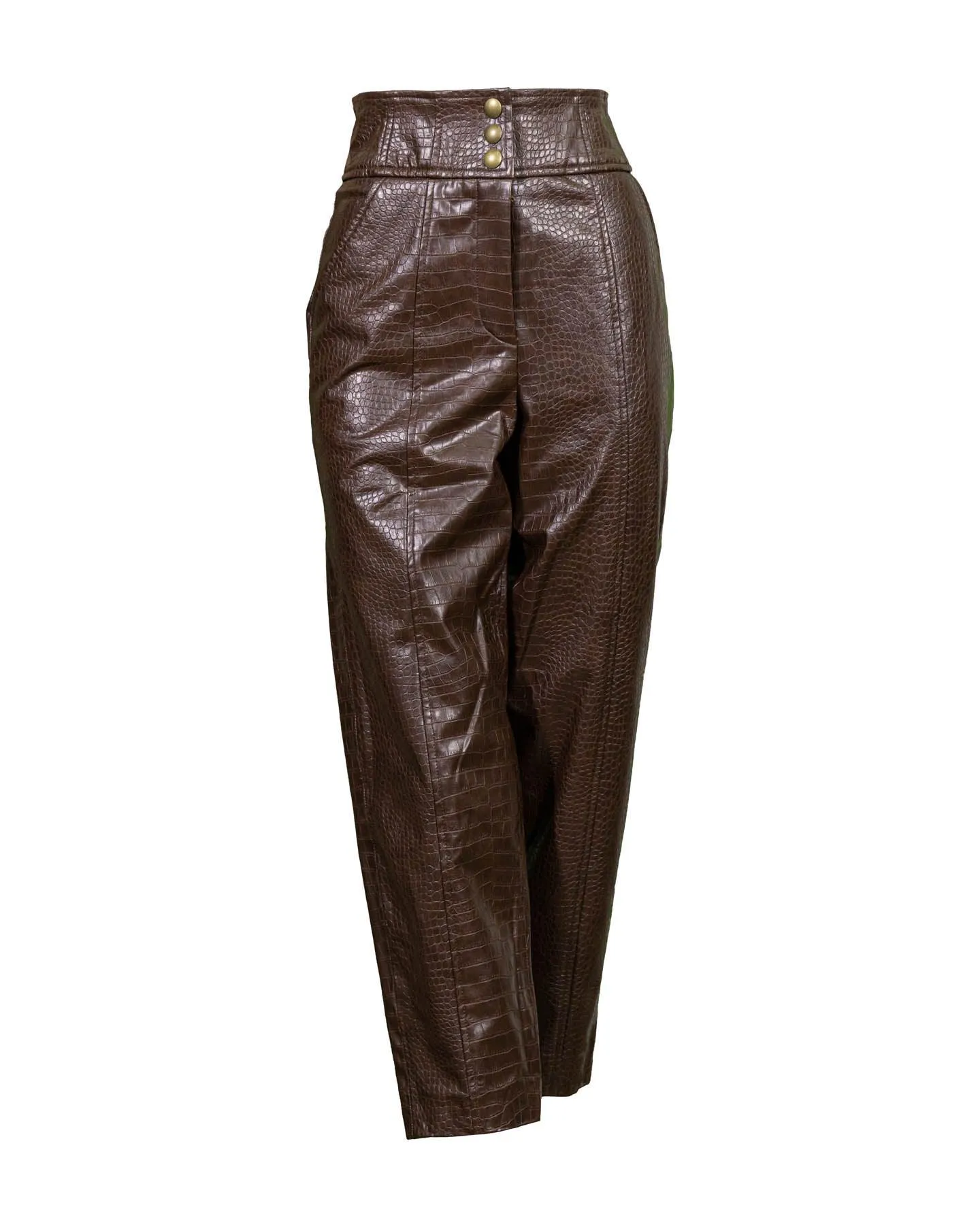 Carabella Leather Look Pants