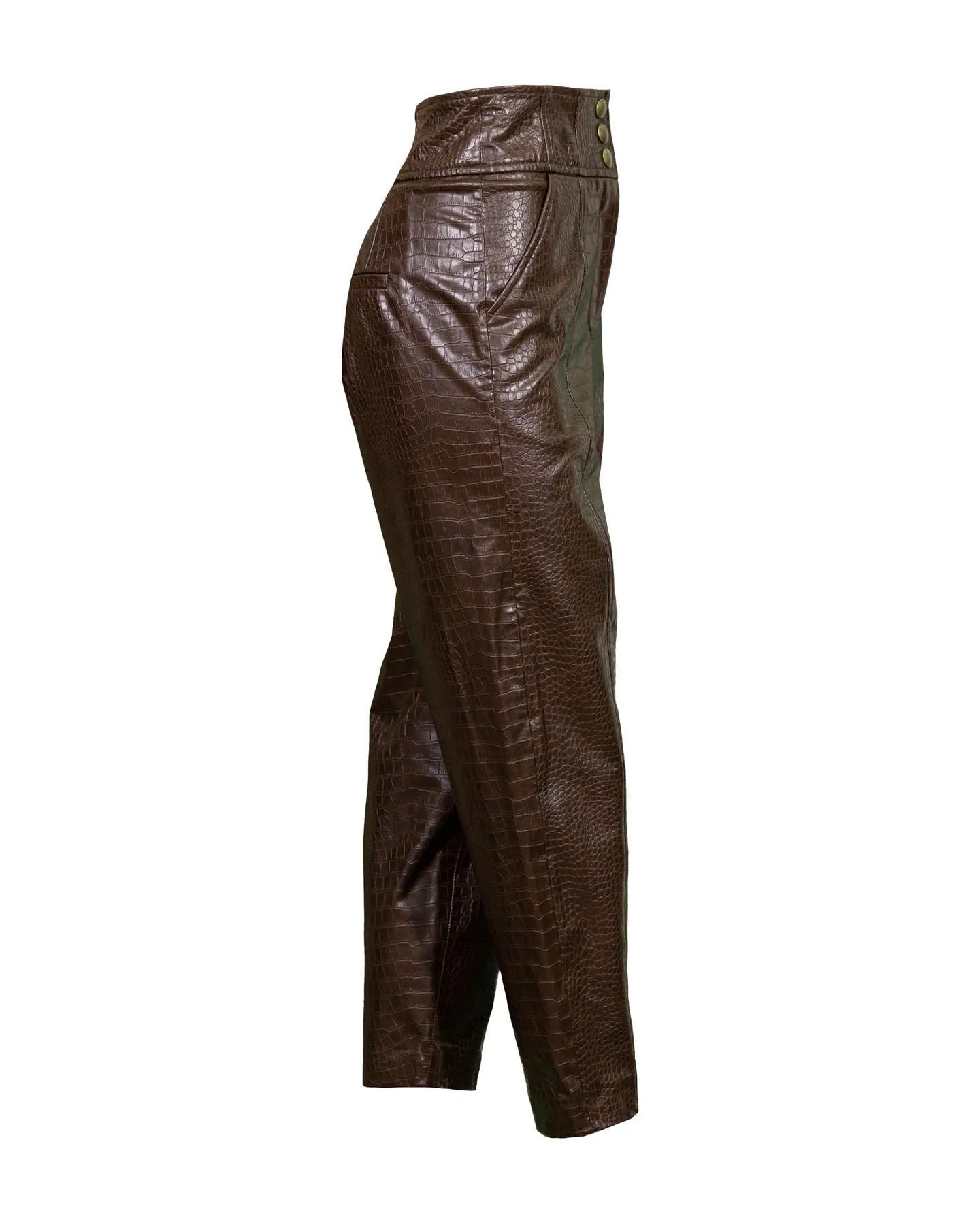 Carabella Leather Look Pants