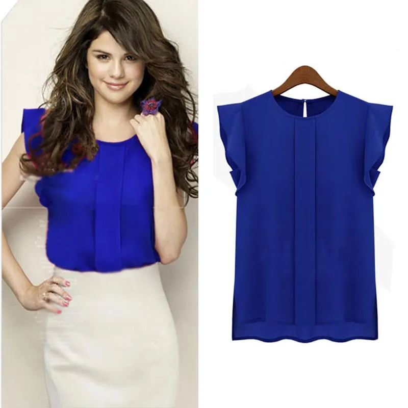 Chiffon Blouses Clothing For Women