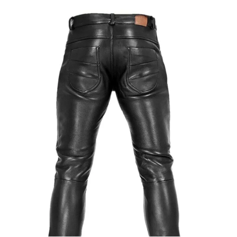 Clevecorner™ Men's Leather Pants