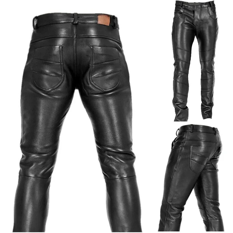 Clevecorner™ Men's Leather Pants