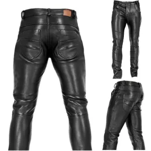 Clevecorner™ Men's Leather Pants