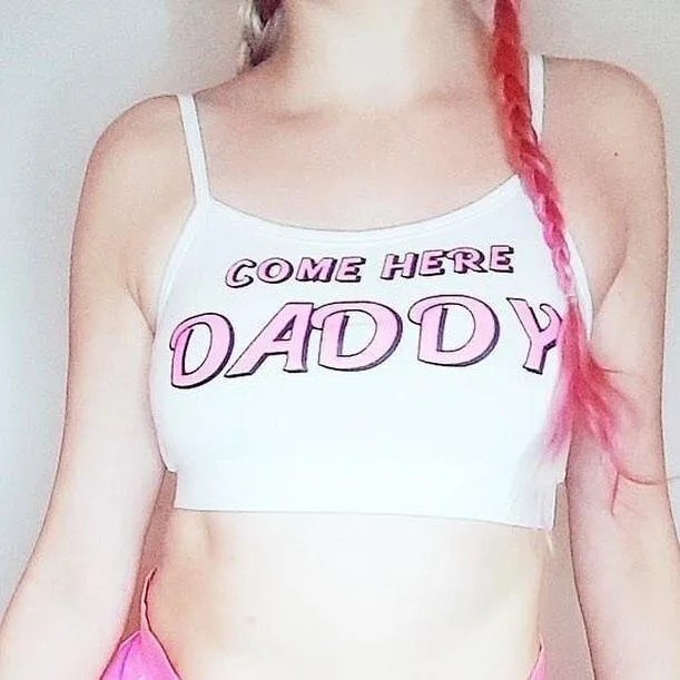 Come Here Daddy Crop Top