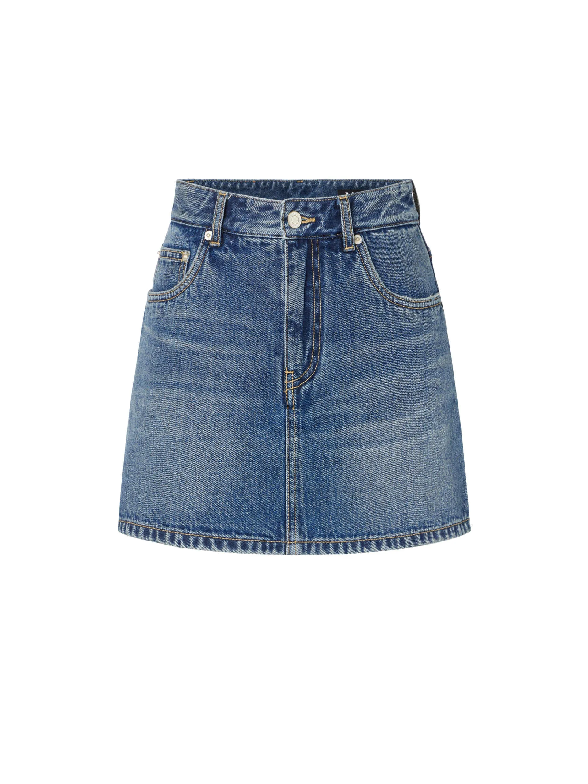 Cotton Denim Skorts