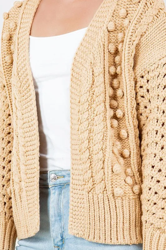 Debut Open Knit Cardigan