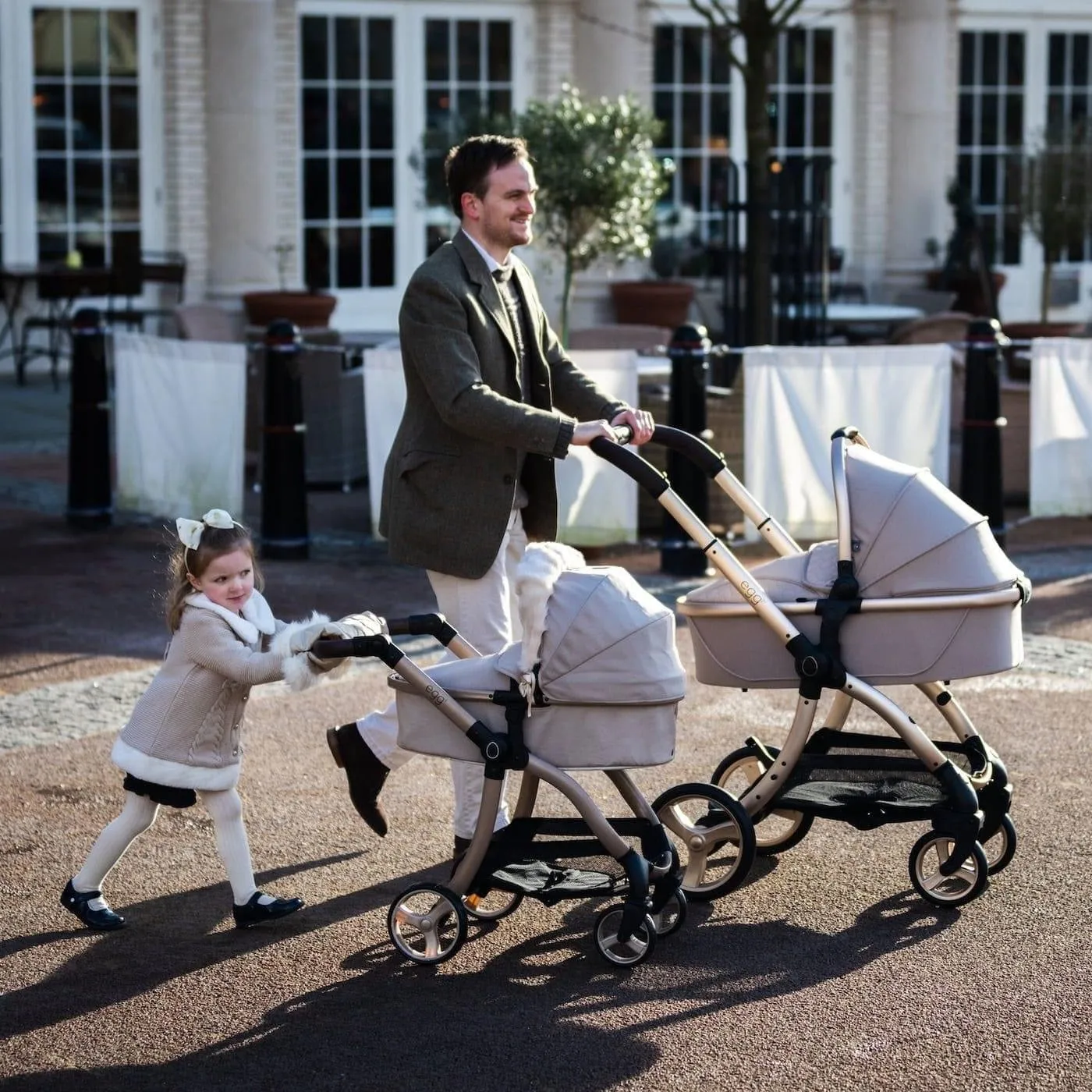 Egg Pram Accessory Pack - Cream