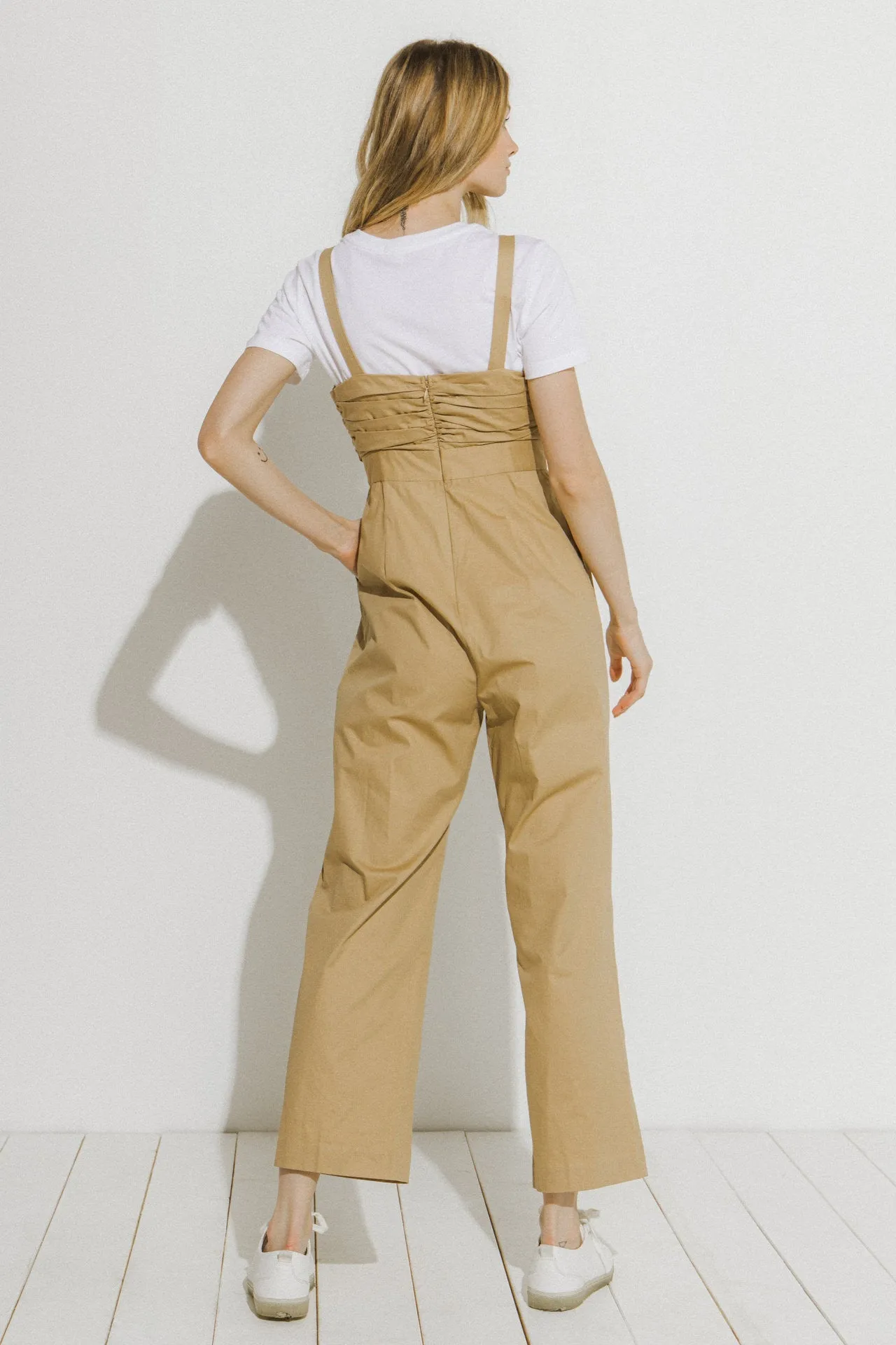 Endless Rose - Ruched Detail Jumpsuit