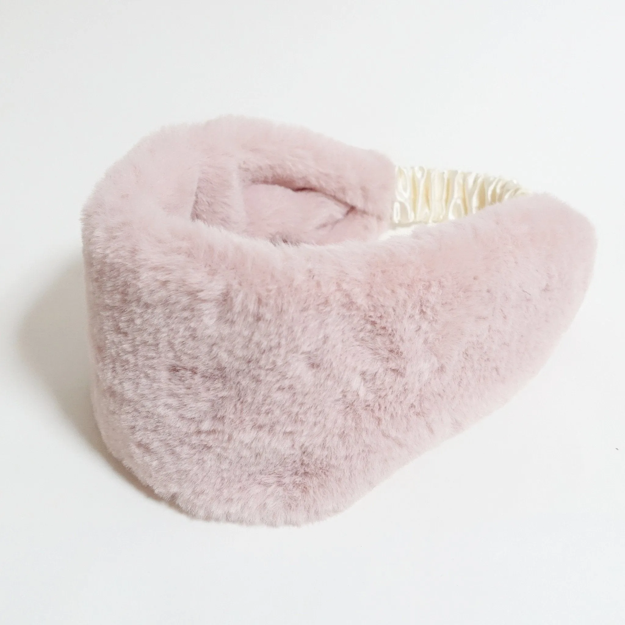 Fabric Faux Fur Elastic Fall Winter Fashion Headband