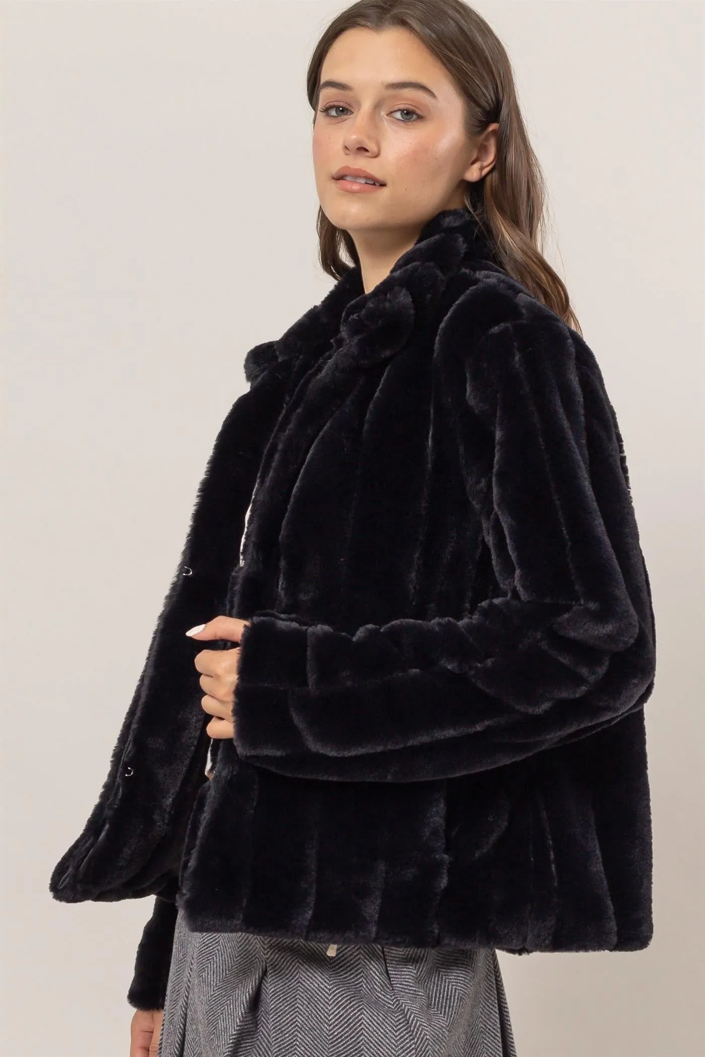 Faux Fur Jacket