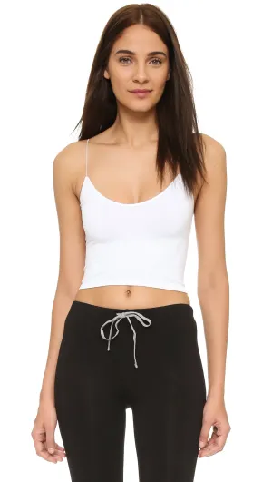 Free People Skinny Strap Brami White