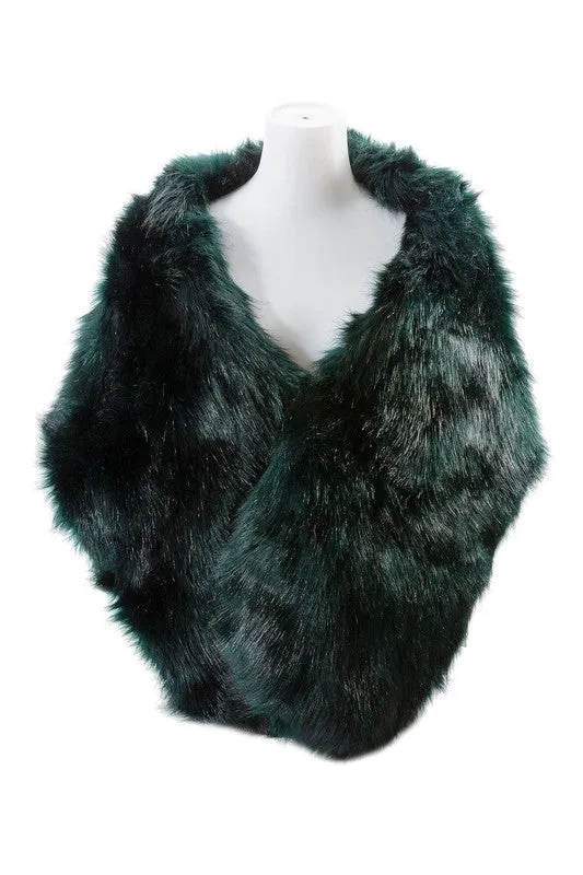 FUR SCARF SHAWL WRAP