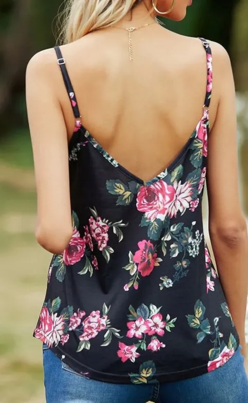 Grosio Floral Tank