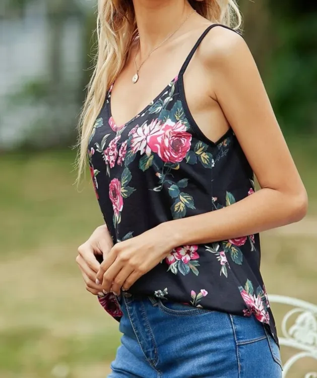 Grosio Floral Tank