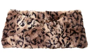 Headband - Luxury Faux Fur in Carpathian Lynx