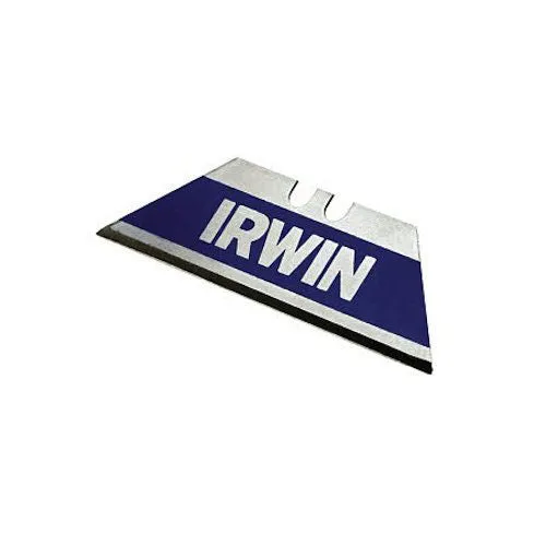 Irwin 2084200 Bi-Metal Blue Blade Utility Blade, 20 Pack