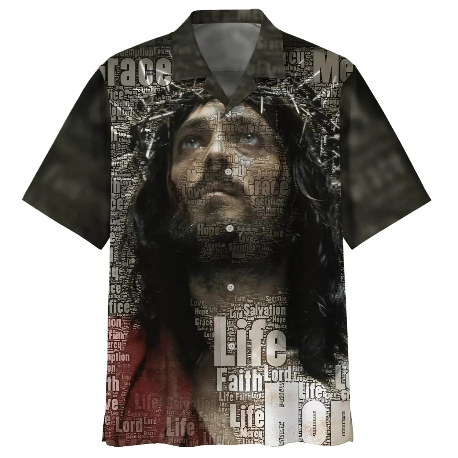 Jesus Christ Hawaiian Shirts - Christian Hawaiian Shirt - Hawaiian Summer Shirts