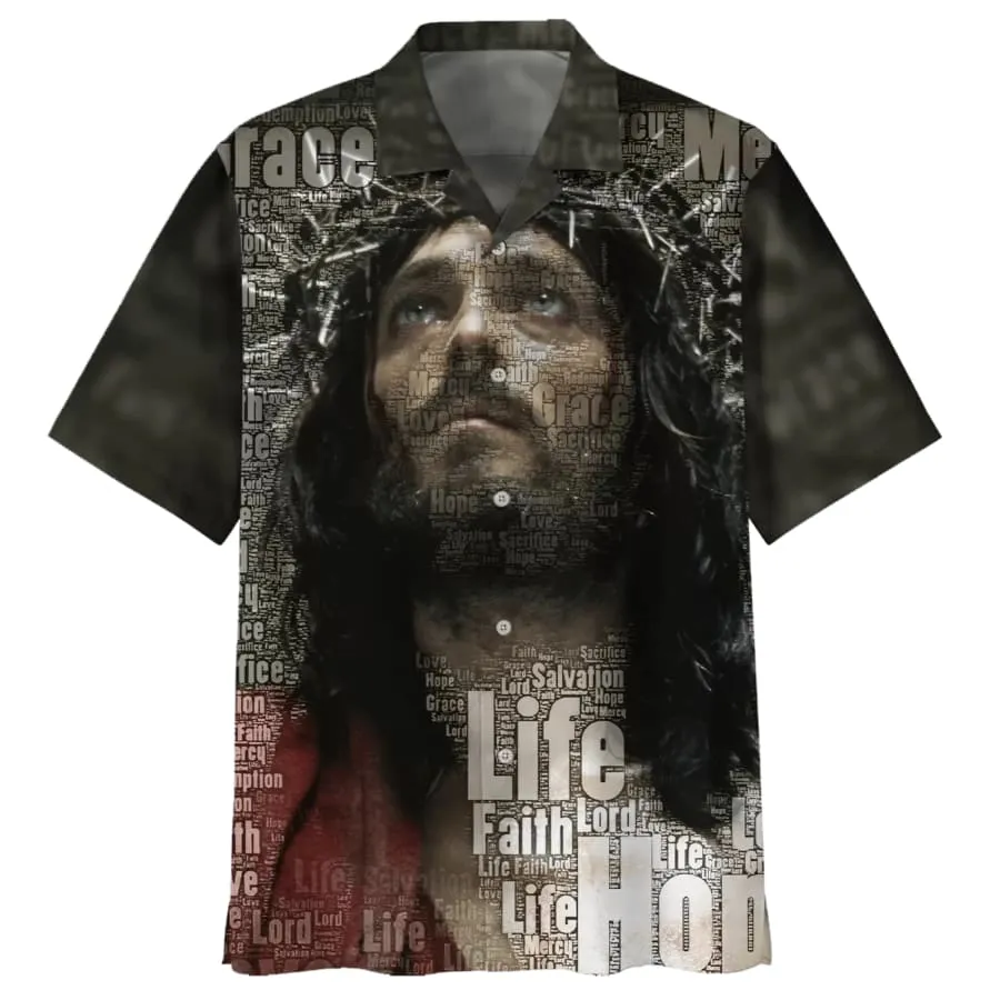 Jesus Christ Hawaiian Shirts - Christian Hawaiian Shirt - Hawaiian Summer Shirts