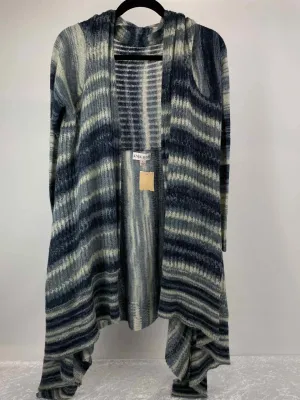 Knox Rose Size S Blue Open Front Cardigan