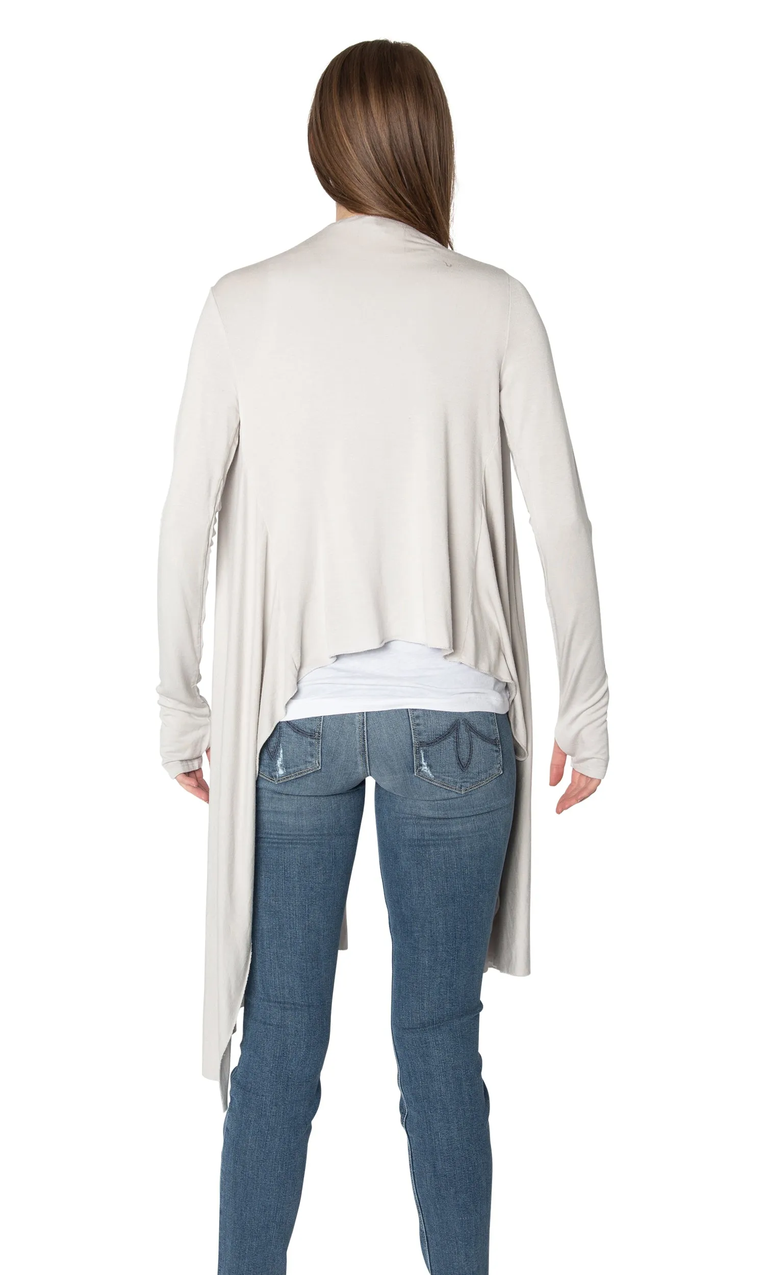 LAmade Waterfall Open Drape Cardigan