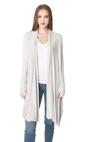 LAmade Waterfall Open Drape Cardigan