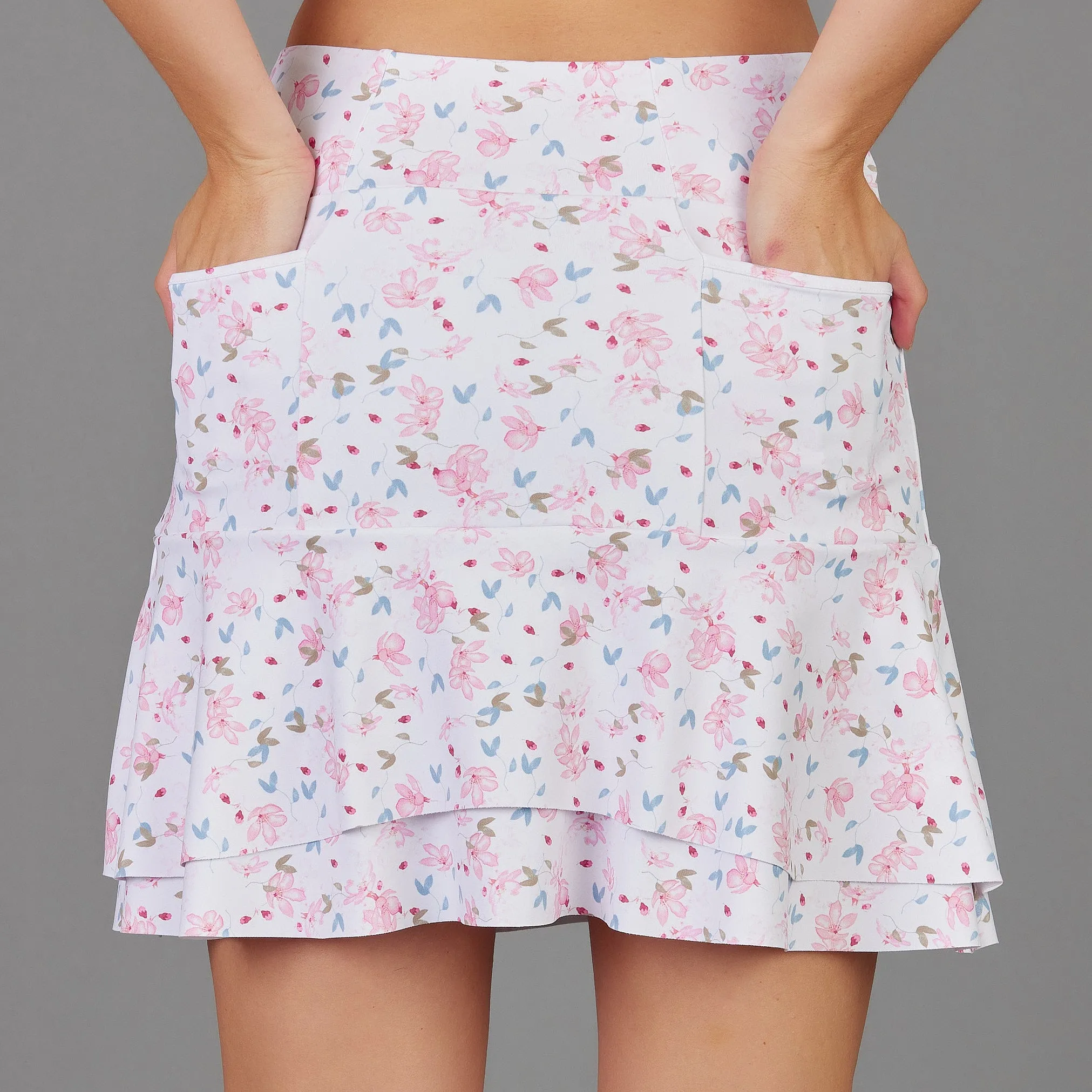 Leisurely Long Skort (print)