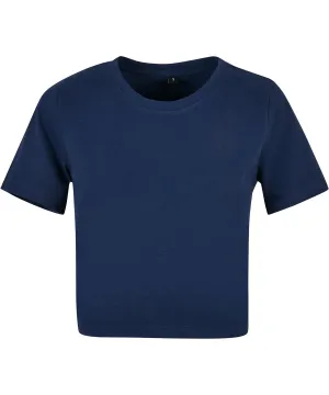 Light Navy - Women's cropped tee