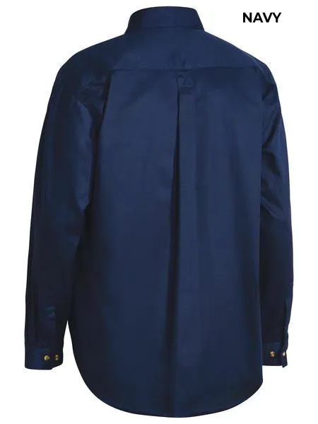 MENS - OPEN FRONT WORKSHIRT - BS6433