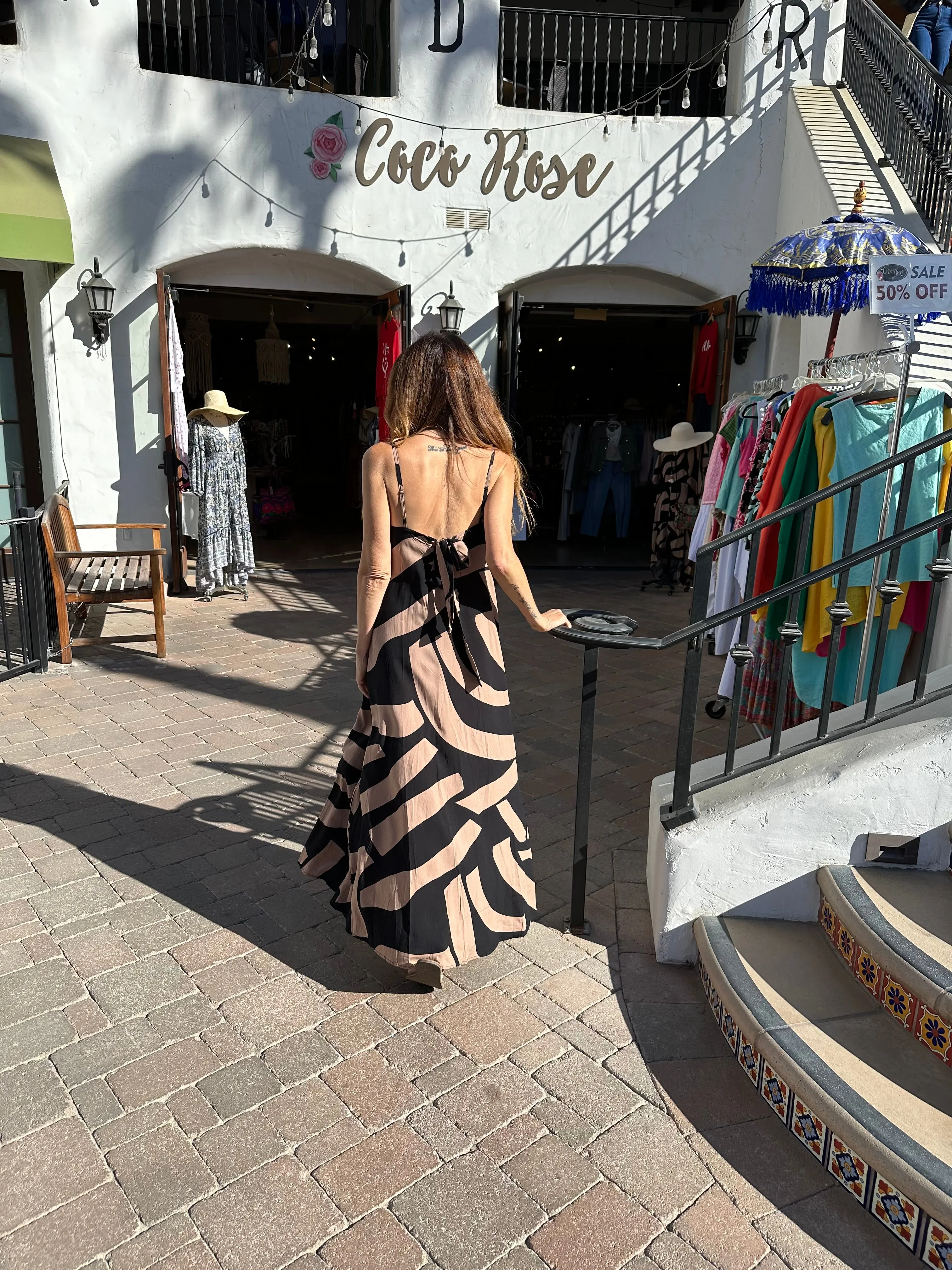 Moda Bow Back Maxi