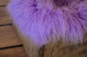 Mongolian Faux Fur - Lilac