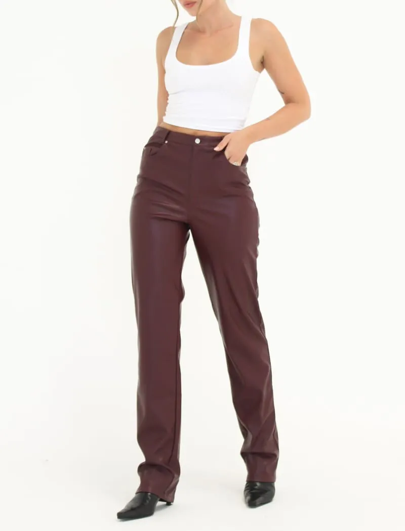 Morrison Pant | Oxblood