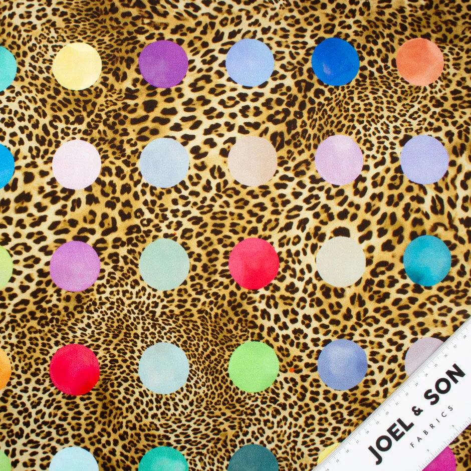 Multi-Coloured Dotted Animal Printed Pure Cotton