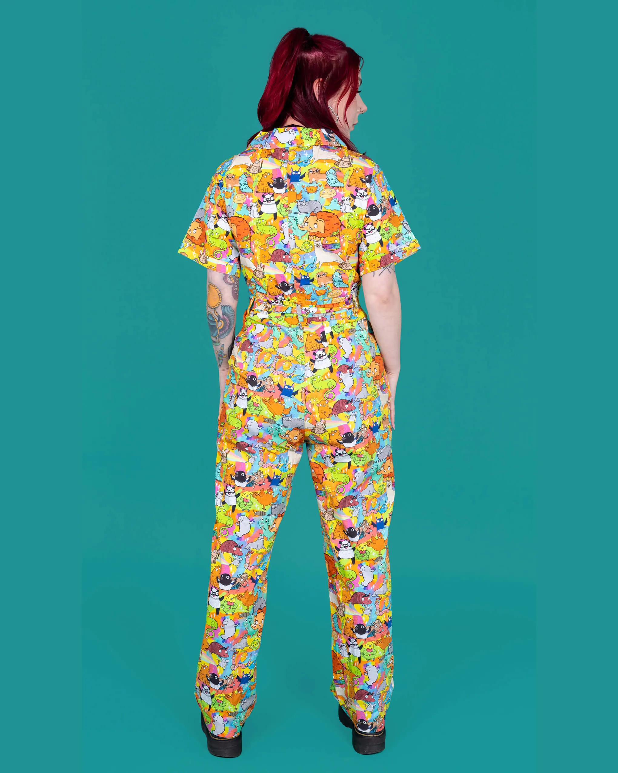 New Improved Run & Fly x Katie Abey Weird & Wonderful Stretch Jumpsuit