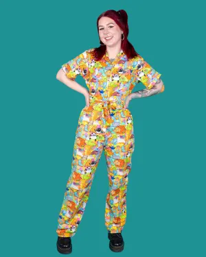 New Improved Run & Fly x Katie Abey Weird & Wonderful Stretch Jumpsuit