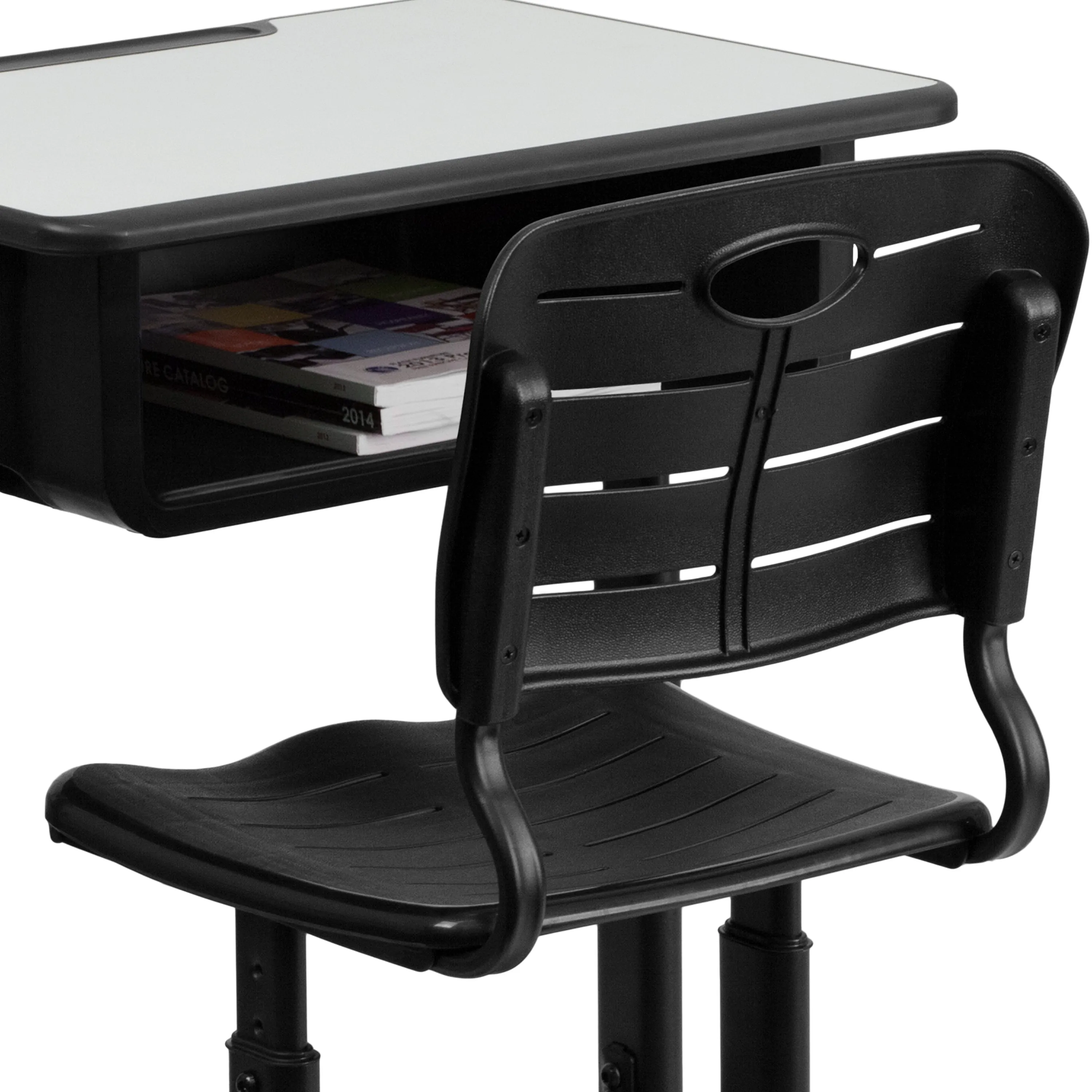 Open Front Desk and Chair YU-YCX-046-09010-GG