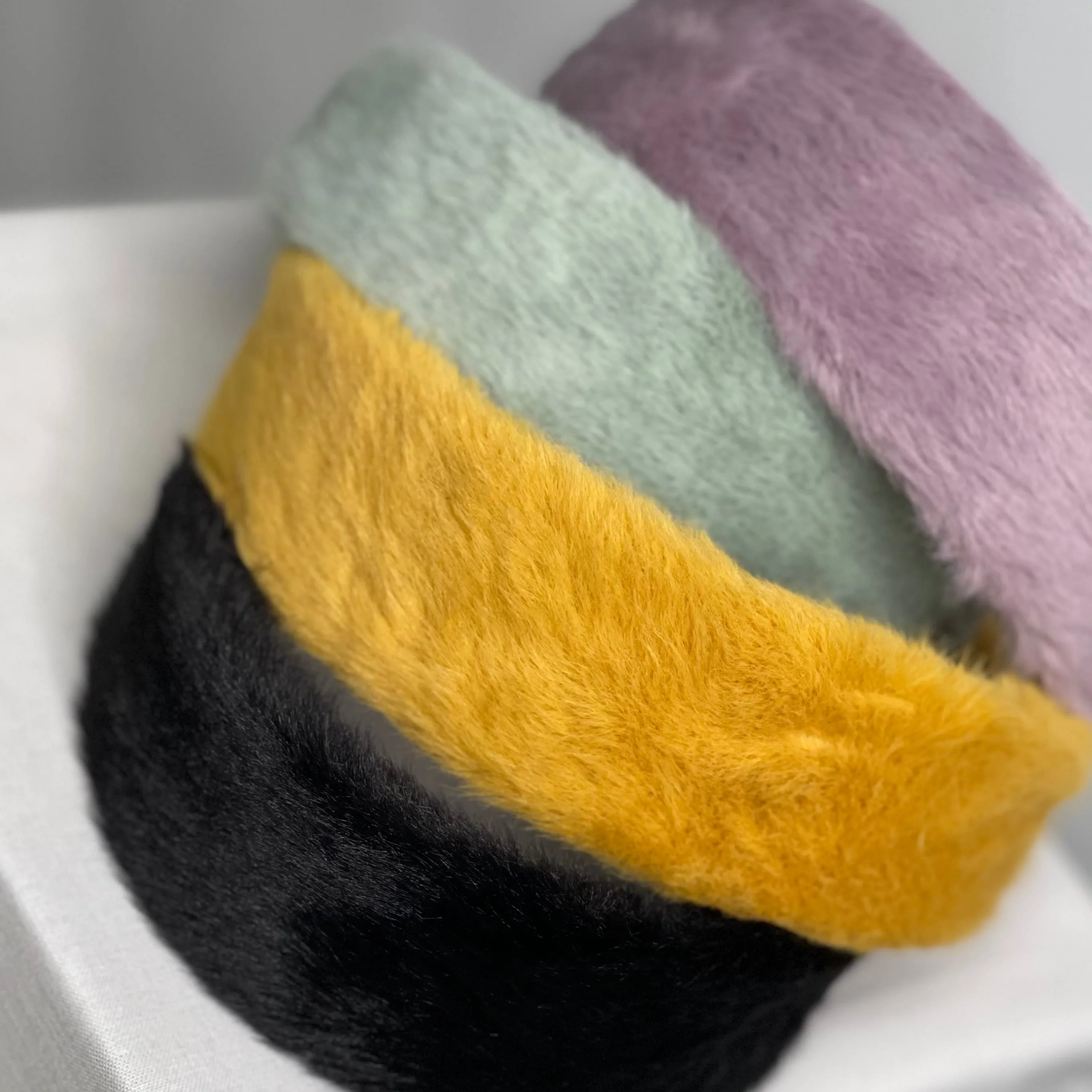 Padded Faux Fur Headband