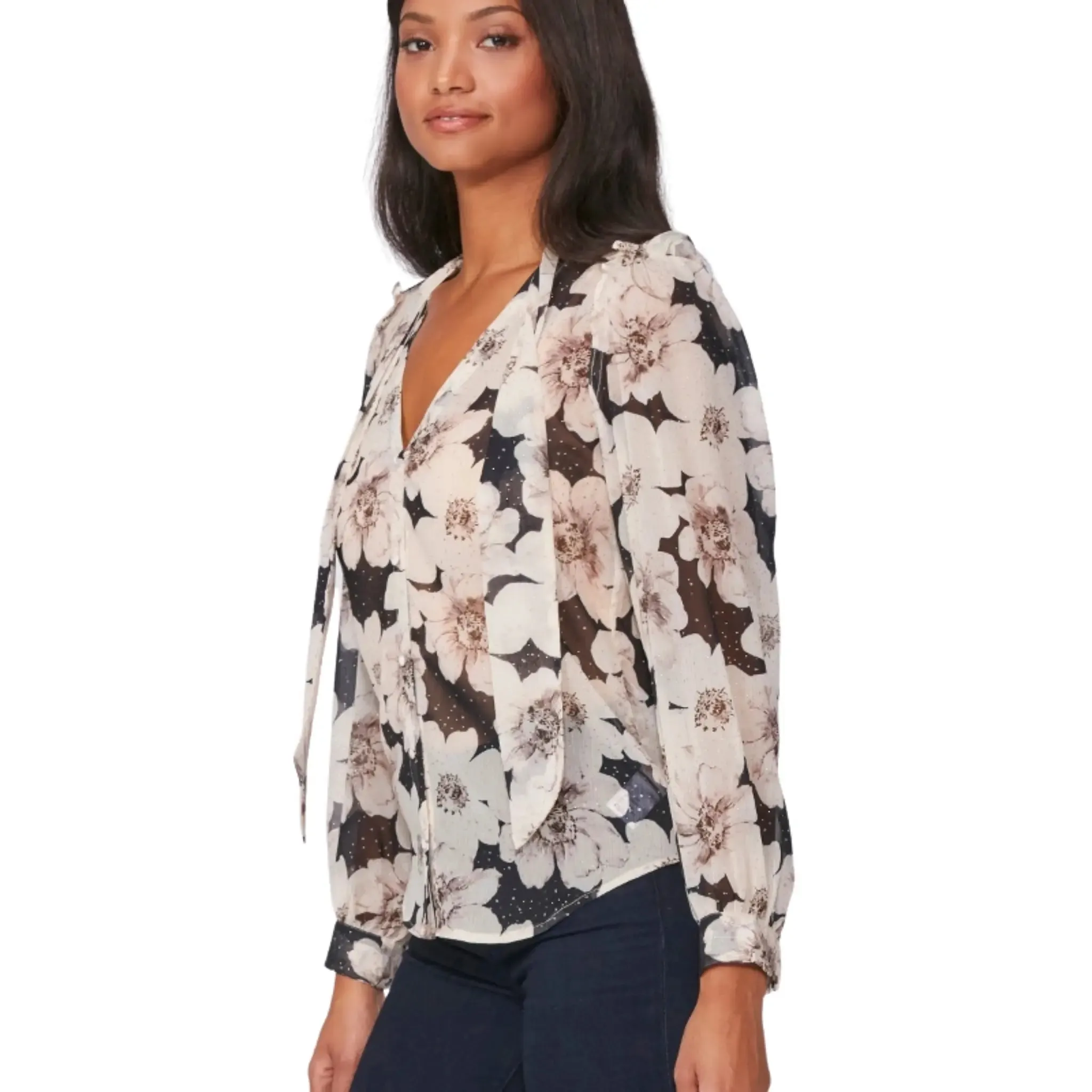 Paige Giada Floral Blouse