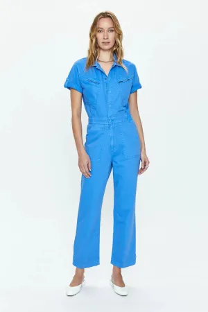 PIS Campbell Aviator Flight Suit in Blue Belle