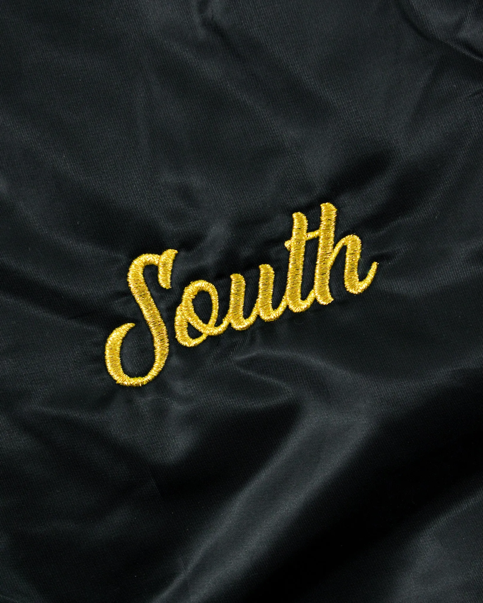 Premium South Bomber Jacket - Black