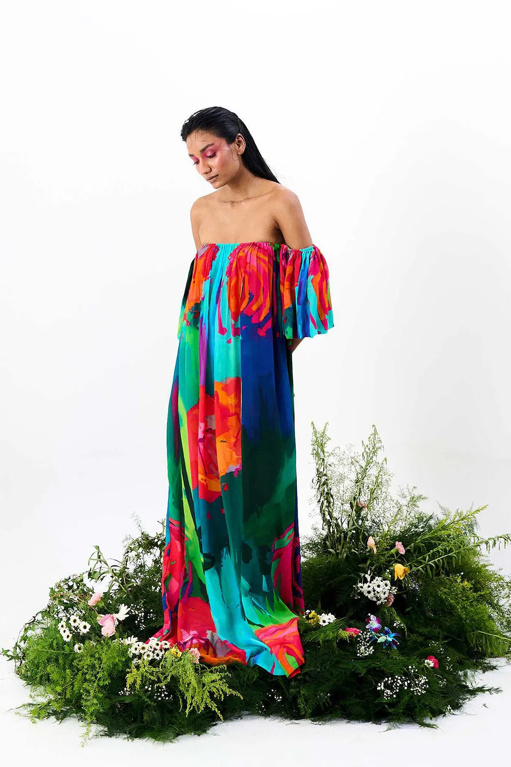 Rangrez Maxi Dress