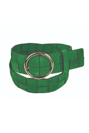 Soho Belt - Emerald Green