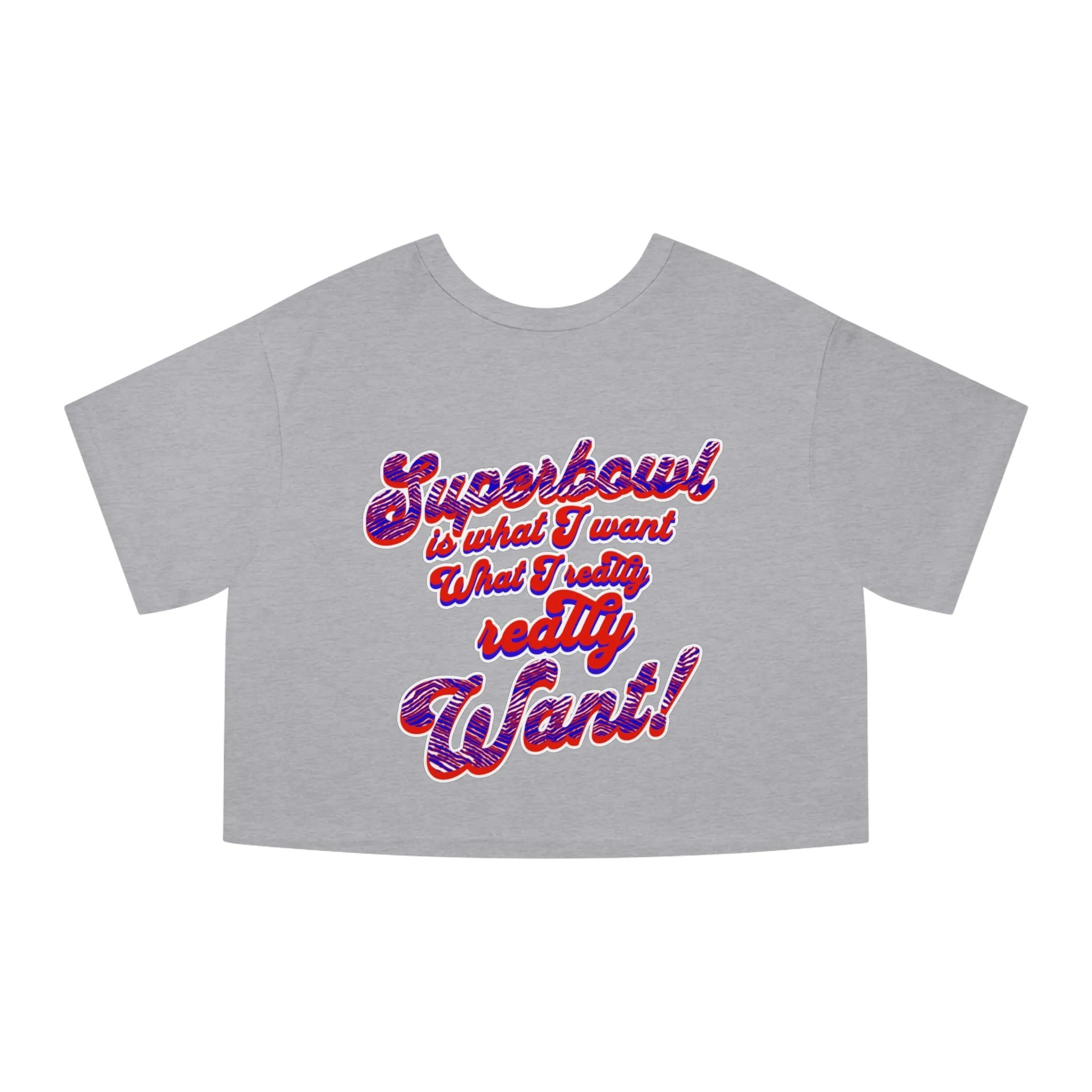 Spice Up Your Life Buffalo Football Crop Top