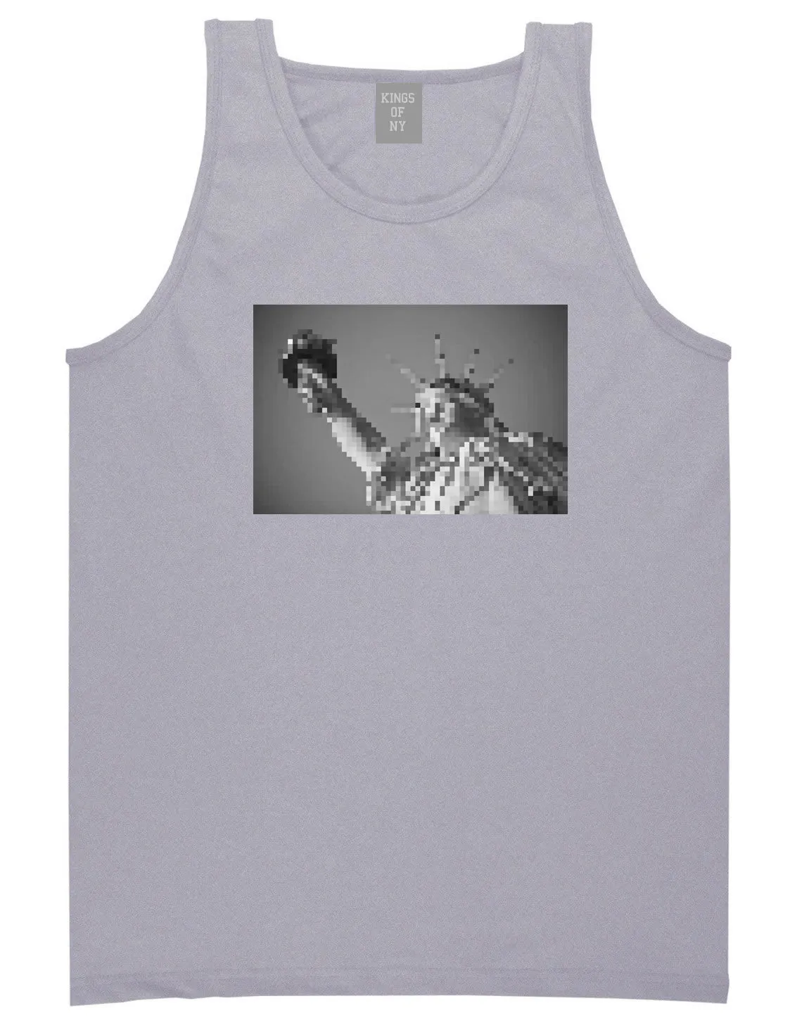 Statue Of Liberty Pixelated Tank Top